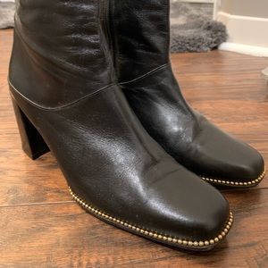 Lovingly worn Ladies fashion boots in decent condition.